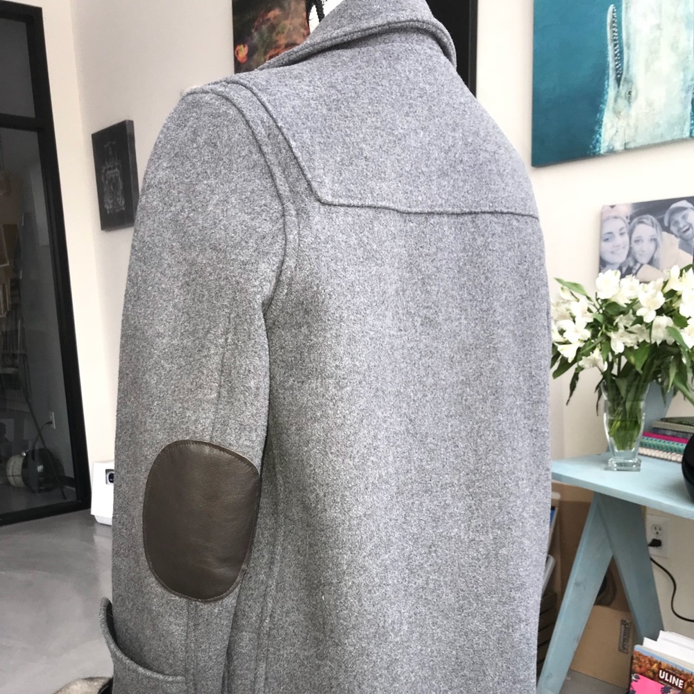 Gloverall long slim wool blend duffle coat (S) - Picture 4 of 6